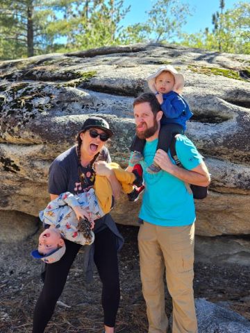 Sean Griffin and family. Sean UT System's Associate Vice Chancellor for Governmental Relations.