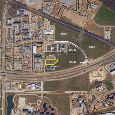 Primary map for property Tract 1: 2.325 acres